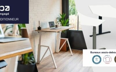 Makiba démocratise le bureau assis-debout reconditionné pour les professionnels